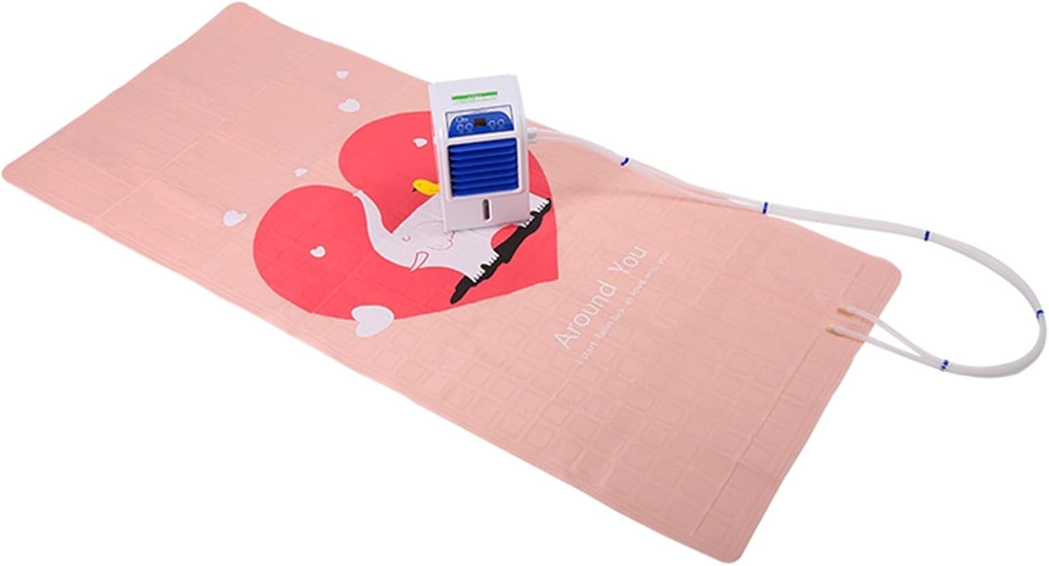 Cooling Fan Touch Cooling Mattress Pad Air Conditioning Water Cooling Mattress System, Cooling and Optimized Sleep Mattress Cooling Pad, Individual Temperature Control
