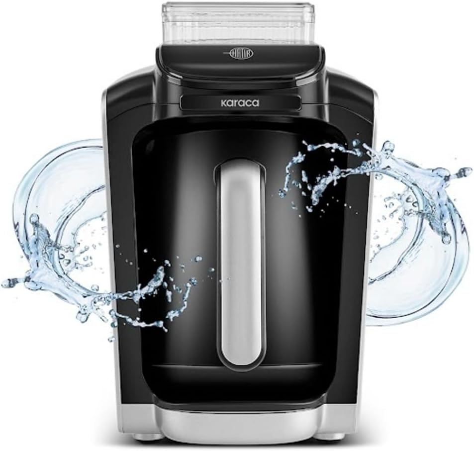 Karaca Hatır Automatic Turkish Coffee Machine with Water Chamber Cool Gray