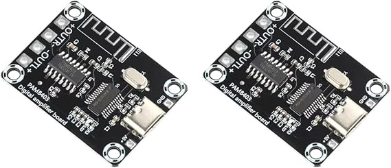 Class D Digital Power Amplifier Module XH-A155 Mini PAM8403 2 Pcs 5W+ 5W BT 2 Channel for 4-8Q Amplifier Board Power AMP