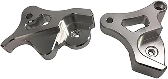 Motorcycle Shock Damper For Y&amaha XMAX X-MAX 250 300 400 NVX For Aerox 155 125 Motorcycle CNC Rear Suspension Shock Absorber Adjustable Bracket(Nvx Silver)