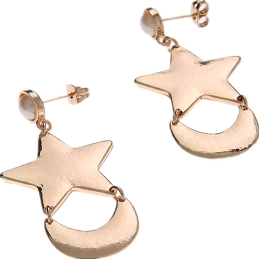YOUYI Anime Tsukino Usagi Sailor Chibi Cosplay Props and Accessories Starring Earrings