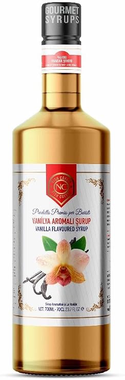 Nish Vanilya Aromalı Şurup 700 ML - Pet Şişe