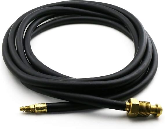 WeldingCity Power Cable Hose 40V64R (Rubber) 12.5-ft for Water-cooled 350-amp TIG Welding Torch 18-series
