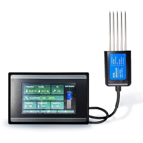 Measure and log soil moisture