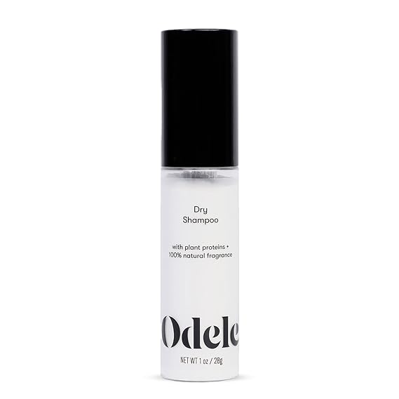 Odele Dry Shampoo Powder, Revives Volume Between Washes, Non-Aerosol, 1 oz | Plant-based, vegan, talc-free formula absorbs oil & sweat, revives roots & boosts fullness for all hair types & textures