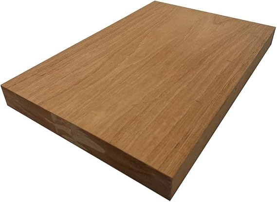 Exotic Wood Zones Spanish Cedar Explorer Electric/Bass Musical Wood Body Blanks | Guitar Luthier Tonewood Suppliers | Glued Unplaned - 28" x 18" x 2" (2 Pcs)
