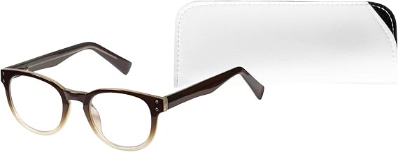 SAV Select-A-Vision VK Couture Fashion Blue Light Eyewear, EVKB04-200-247, Gradient Brown