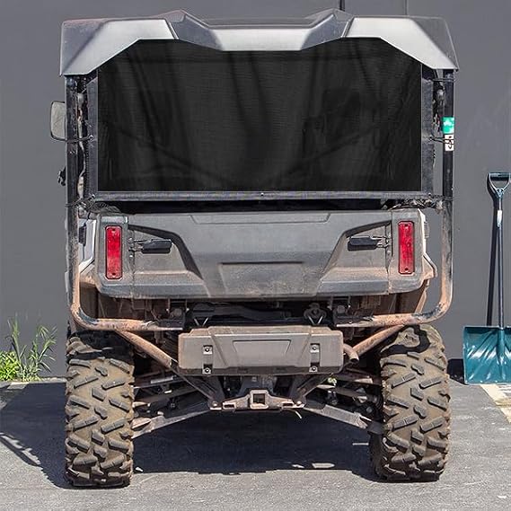 Dust Screen Rear Mesh Fits Pioneer 1000-5 (Black)