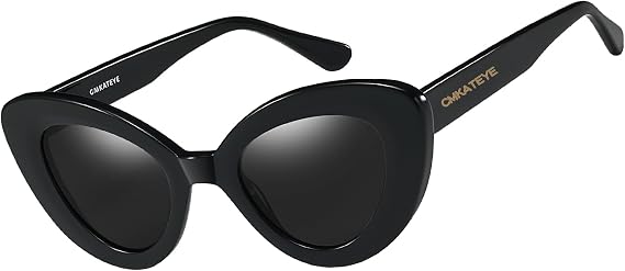 Cat Eye Sunglasses for Women, Trendy Retro UV Protection Sunglass, Stylish Vintage Cute Shades