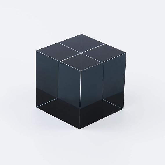 CMY Cubes The K Cube, Black, 50mm - Optical Color Cube
