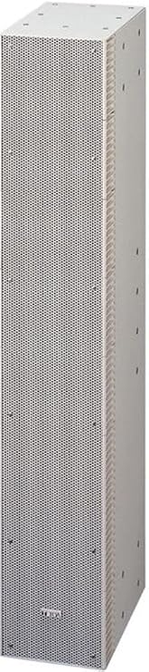 TOA SR-S4L Long Throw 2-Way Line Array Speaker System, 600W Continuous Power Handling Capacity, 8 Ohms Rated Impedance, 94dB (1W, 1m) Sensitivity, 90 Horizontal/0 Vertical Directivity Angle