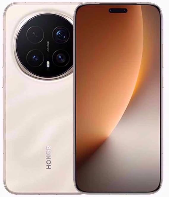 HONOR Magic8 Pro 5G BKQ-N49 (GSM Unlocked, International Version) 1TB Storage 16GB RAM Android 16 Smartphone (Sunrise Gold)