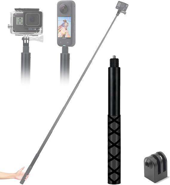 120cm Invisible Selfie Stick for Insta360 X6 X5