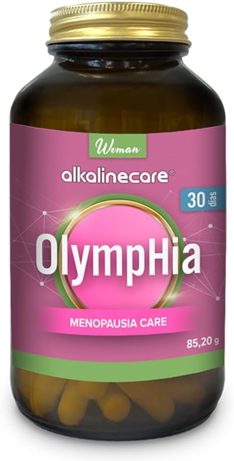 OlympHia Natural Menopause & Perimenopause Support Supplement | 27 Active Ingredients | 120 Capsules (30-Day Supply)
