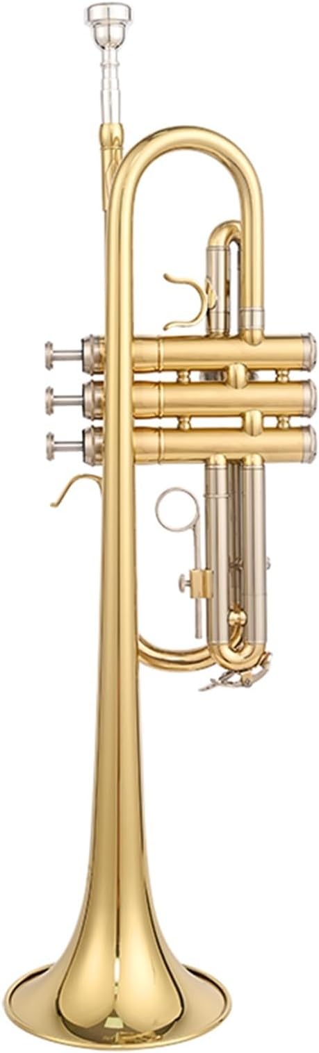 Professional Trumpet C Key Three Note Trumpet Instrument Orchestra Band Graded Performance Professional