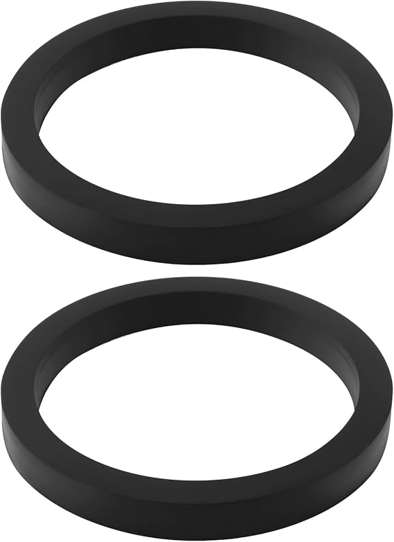 2Pcs Pump Flange Gasket Replacement Part 118368 Rubber Gasket 2 1/8" OD, 1 3/4" ID, 1/4" Thick Compatible with Bell & Gossett Series 100 Inline Booster Pump