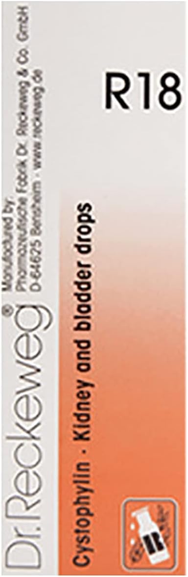Succor Dr. Reckeweg R18 Kidney And Bladder Drop - Bottle Of 22 Ml Drop