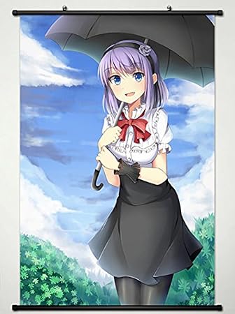 Wall Scroll Poster Fabric Painting For Anime Dagashi Kashi Hotaru Shidare L