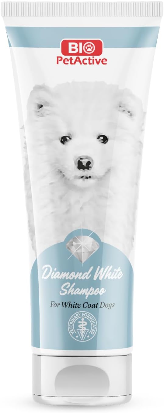 Bio PetActive Diamond White Shampoo Shampoo for White Hairy Dogs