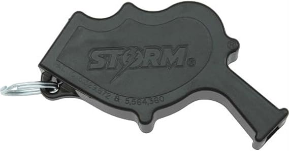 Safety Whistle - The All Weather Whistle (Black)