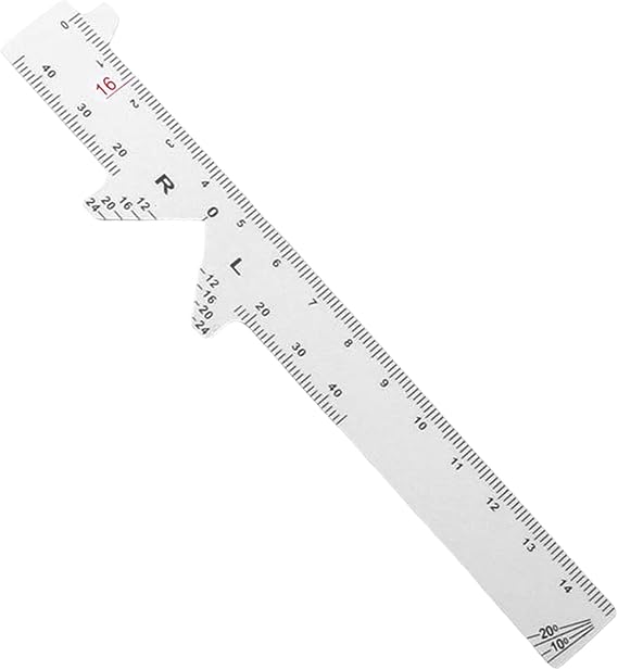 PD Optical Ruler for Home Pupil Distance Reference