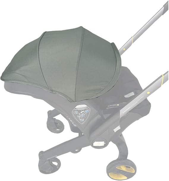 Stroller Accessories Replacement Canopy Compatible with Doona+ and Doona i Car Seats & Strollers, Larger Sunshade, Durable Fabric (Desert