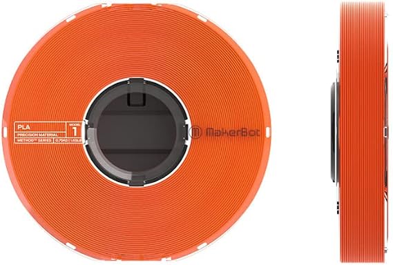 MakerBot PLA Filament Spool for Method 3D Printer (Orange, 0.75 kg)