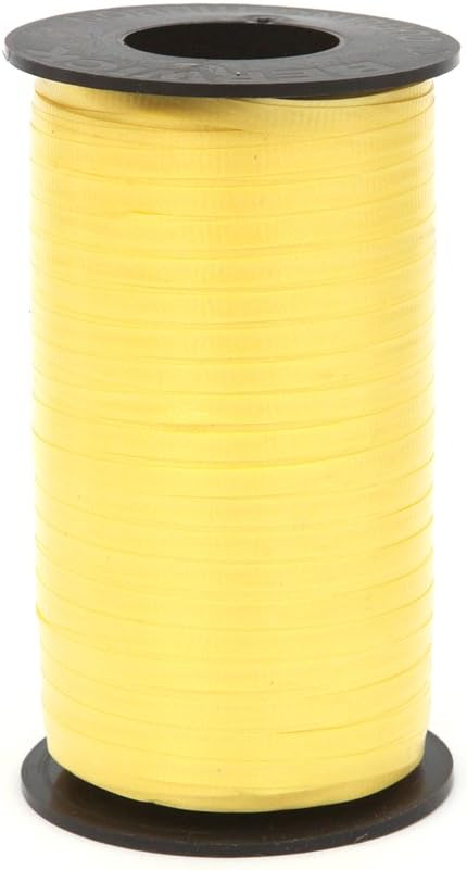 Berwick Splendorette Crimped Curling Ribbon, 3/16-Inch Wide by 500-Yard Spool, Yellow