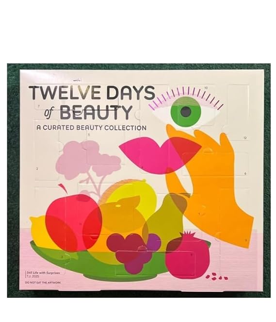 Twelve Days of Beauty Advent Calendar 2025, Curated Beauty Collection, Holiday Gift Set (2025, 12 Days)