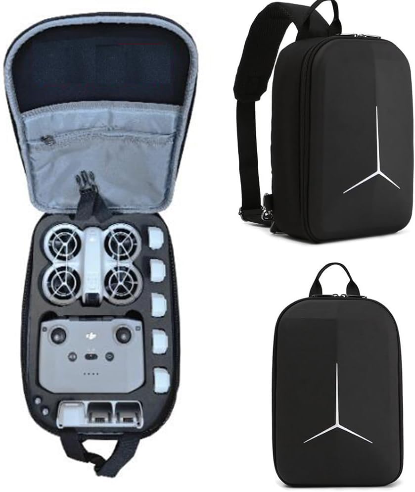 DJI Neo Fly More Combo Compatible Storage Case, EVA Waterproof Carrying Case, DJI RC-N3 Controller Storage Case, Neo Drone Accessories, Full Protection, Dustproof, Shockproof, Scratch Resistant