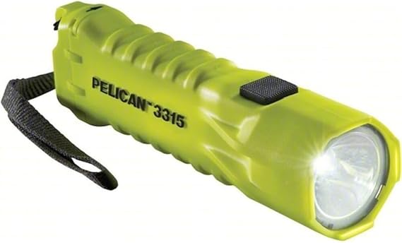 PELICAN 3315C LED 3AA LED UL/IECEX Yellow Flashlight 1/EA