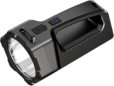 Teguangmei Rechargeable Spotlight Super Bright 100,000LM IP68 Waterproof Long Lasting Spotlight Searchlight