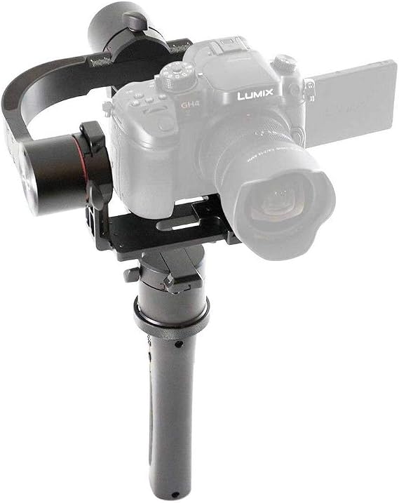 H2 3-Axis Handheld Gimbal for Sony A7 Cameras with 32Bit Alexmos with Triple-MCU Technology (Black)