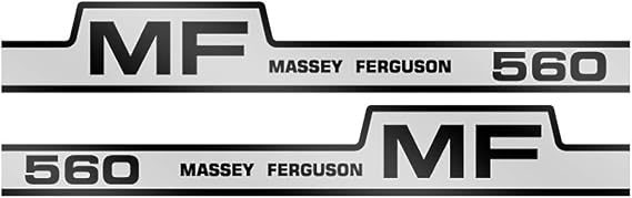 Massey Ferguson 560 MF Decal (Sticker) Set