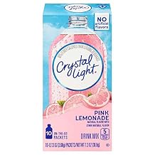 Crystal Light Drink Mix - 2 Boxes - 20 Packets Pink Lemonade