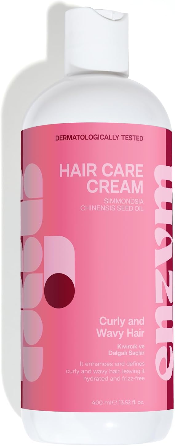 Enzym Cosmetics Curl Prominent Hair Care Cream for Curly and Wavy Hair 400 ml