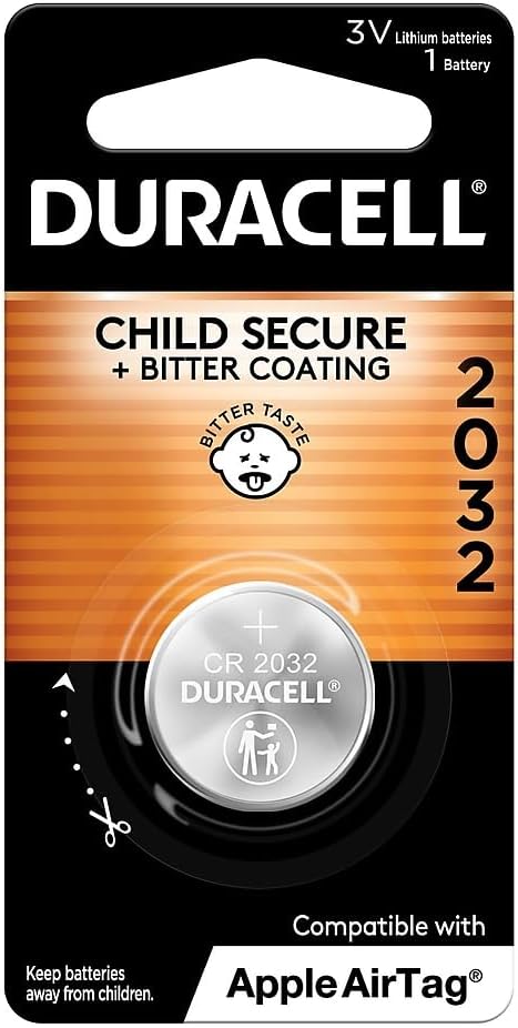 Duracell Batterylithium3v (dl2032bpk)