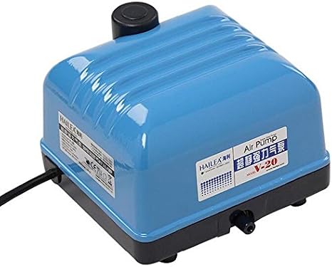 Hailea V Series Hi-blow Diaphragm Silent Air Pump Pond Aquarium Hydroponics V20