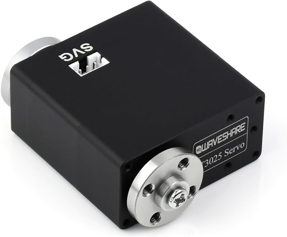 Metal ST3025 Serial Bus Servo 40kg.cm High Precision Large Torque with Programmable 360 Degrees Magnetic Encoder and Brushless Motor Up to 253 Serial Bus Servos Using