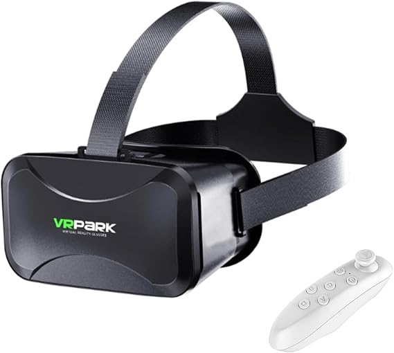 Microcase VRPARK V7 3D Virtual Reality Glasses + VR Wireless Bluetooth Control-AL4749