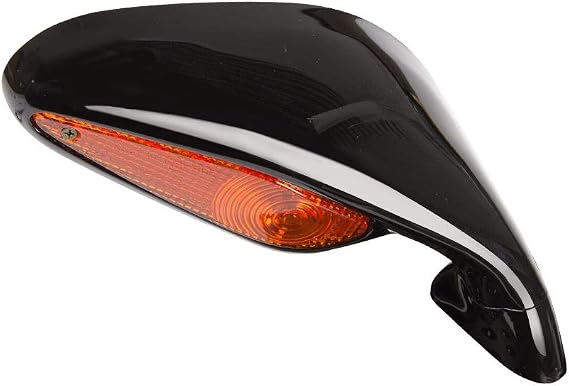 KiWAV Motorcycle Mirrors Street Legal E-Mark Certified FA46 Turn Signal compatible for MV Agusta F4 (Right Hand, OEM Spec)