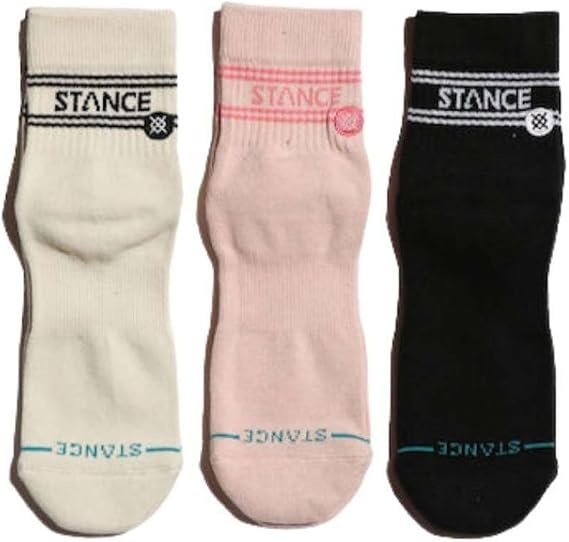 STANCE Women's Basic Quarter Socks, 3 Pack