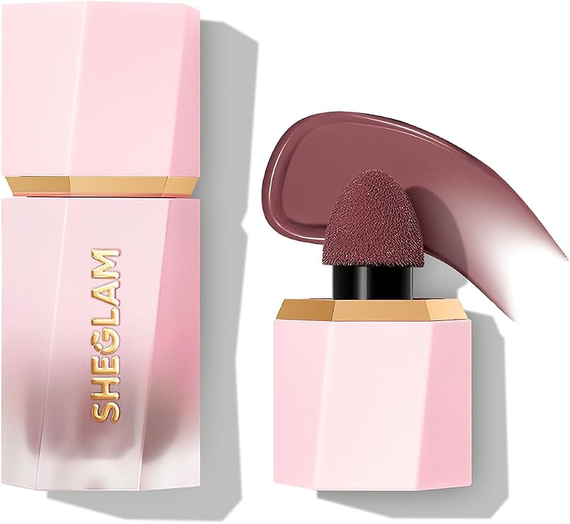 SHEGLAM Color Bloom Liquid Blush Makeup for Cheeks Matte Finish - Night Drive