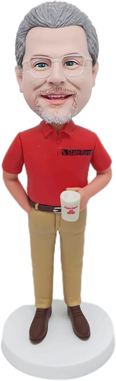 Custom bobblehead,Handmade Customized Bobble Heads for Adults from Picture, Customize Statue Figurine of People for Gift,Custom Made Figurines of People from Photo