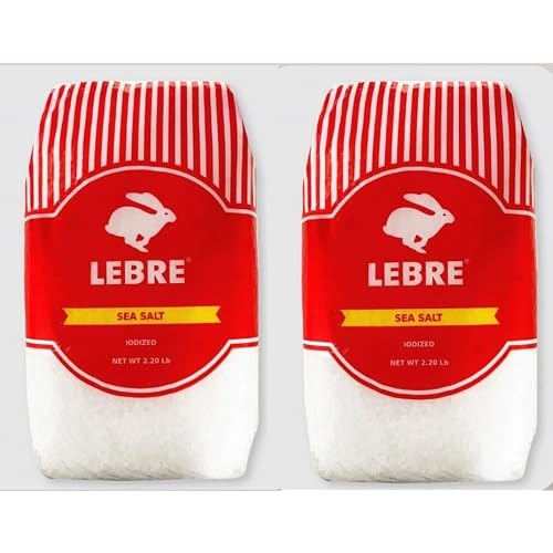 Sal Grosso Brasileiro Lebre 1Kg | Pack of 2x1Kg | Brazilian Barbecue Sea Salt  Silicone Bracelet Souvenir | Brazil in Texas | Bundle