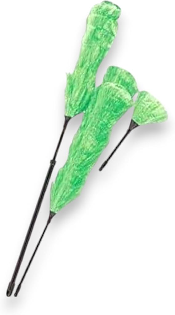 Hawk Electrostatic Duster Set Trap The Dust Pulls Dust - 3 Piece Set (Assorted Colors)