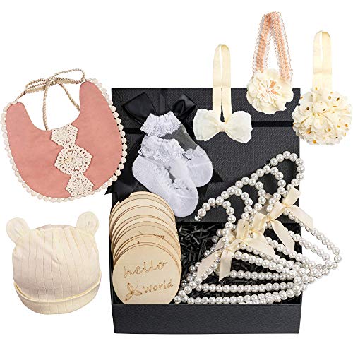 Luxurious New Born Baby Girl Gift Basket Alternative. Ideal for Baby Showers & Baby Girl Congratulation Gifts. Perfect Baby Girl Gift Set! Unique Baby Gift, Baby Gift Basket, Welcome Home Baby Girl!