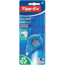 Tipp-Ex Easy Refill ECOlutions Correction Tape Roller, Refillable, 14 m x 5 mm, Pack of 1, Ideal for The Office, Home Office or School