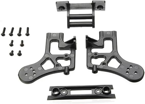 Compatible with JLB for Racing for Cheetah 21101 31101 J3 for Speed 1/10 RC Car Upgrade Parts Accessories Tail Wing Mount Fixing Bracket RC Upgrade Spare