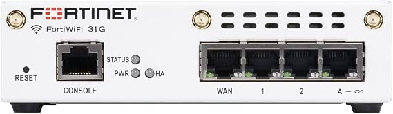 Fortinet FortiWiFi 31G Secure Wi-Fi 6 Next-Gen Firewall | SD-WAN Wireless Network Security Appliance (FWF-31G-A)